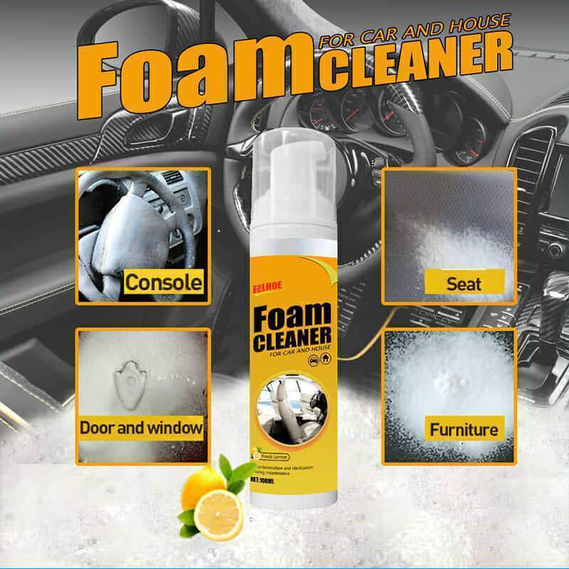 【Venta caliente-COMPRE 3 OBTENGA 2 GRATIS】Espuma limpiadora para el hogar Spray limpiador multiusos para interiores de coches o electrodomésticos-2