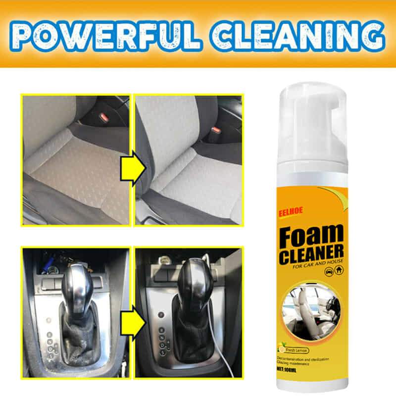 【Venta caliente-COMPRE 3 OBTENGA 2 GRATIS】Espuma limpiadora para el hogar Spray limpiador multiusos para interiores de coches o electrodomésticos-4