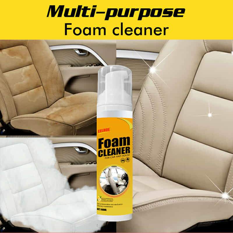 【Venta caliente-COMPRE 3 OBTENGA 2 GRATIS】Espuma limpiadora para el hogar Spray limpiador multiusos para interiores de coches o electrodomésticos-5