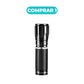 Mini linterna LED recargable de alto brillo.