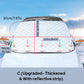 🚗 ¡50% DE DESCUENTO AHORA! ✨ Cubierta para Parabrisas Delantero – Protección para Todas las Estaciones, Antiheladas y Calidad Prémium – Ideal para Autos, Camionetas y SUVs ❄️☀️