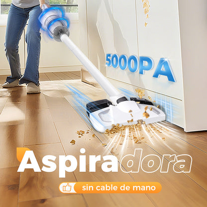 🧹 50% DE DESCUENTO✨ Aspiradora de Mano Inalámbrica - Potente Succión 15KPA & 30 Minutos de Uso con 4 Accesorios para Coches y Hogar 🚗🏠