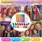 🎉🔥Último Día 72% DTO - 🌈Set de Aplicadores de Tiza Temporal para el Cabello de 12 Colores🎁-¡Listo para Navidad!🎅