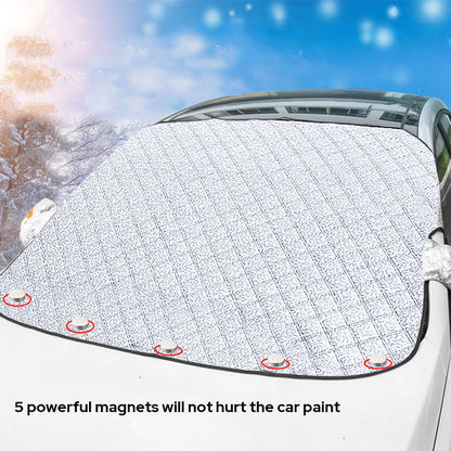 🚗 ¡50% DE DESCUENTO AHORA! ✨ Cubierta para Parabrisas Delantero – Protección para Todas las Estaciones, Antiheladas y Calidad Prémium – Ideal para Autos, Camionetas y SUVs ❄️☀️
