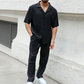 Deportivo Hombre Traje Moda Casual Pantalón de manga corta Conjunto de dos piezas