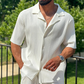 Deportivo Hombre Traje Moda Casual Pantalón de manga corta Conjunto de dos piezas