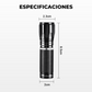 Mini linterna LED recargable de alto brillo.