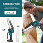 🔥Promoción por Tiempo Limitado 55% OFF🔥Motosierra Mini Inalámbrica de 6 Pulgadas con 2 Baterías
