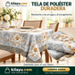 📢📢50% OFF !! ⏰Mantel Floral en Relieve Elegante e Impermeable