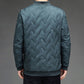 Regalo cálido: chaqueta de cuello alto cálida y gruesa informal de invierno para hombre