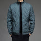 Regalo cálido: chaqueta de cuello alto cálida y gruesa informal de invierno para hombre