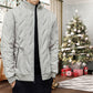 Regalo cálido: chaqueta de cuello alto cálida y gruesa informal de invierno para hombre