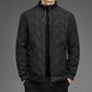 Regalo cálido: chaqueta de cuello alto cálida y gruesa informal de invierno para hombre