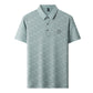 🔥COMPRE AHORA 2 ENVÍO GRATIS🔥Camiseta con solapa fresca de seda helada transpirable para hombre