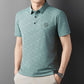 🔥COMPRE AHORA 2 ENVÍO GRATIS🔥Camiseta con solapa fresca de seda helada transpirable para hombre