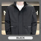 Chaqueta elegante con cremallera completa para hombre
