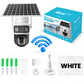 🏆【1º en Categoría de vigilancia】💯 Oferta por tiempo limitado a mitad de precio: cámara de seguridad solar inalámbrica para exteriores con doble lente