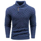 Suéter texturizado de cuello alto para hombre