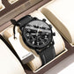 Reloj de cuarzo luminoso resistente al agua para hombre.