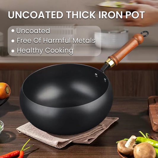 🔥Hot Sale 50% OFF🔥Olla de hierro grueso sin revestimiento