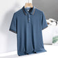 Camisas de lapella de seda helada para hombres