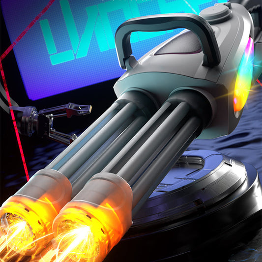🔫🔥Verano 55% de descuento🤽Pistola de agua eléctrica Gatling de dos cañones