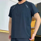 Conjunto de 2 piezas de camiseta casual ligera para hombre
