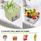 ❄️Máquina de Hielo Portátil con Tapa y Caja de Almacenamiento