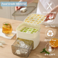 ❄️Máquina de Hielo Portátil con Tapa y Caja de Almacenamiento