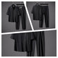 Conjunto de Top y Pantalones Jogger con Cuello en V para Hombre