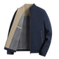 Chaqueta informal de cuello alto para hombre