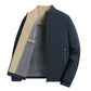 Chaqueta informal de cuello alto para hombre