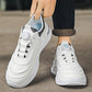 Zapatillas deportivas ligeras y elegantes de piel sintética para hombre
