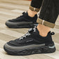 Zapatillas deportivas ligeras y elegantes de piel sintética para hombre