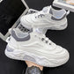 Zapatillas deportivas ligeras y elegantes de piel sintética para hombre