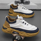 Zapatillas deportivas ligeras y elegantes de piel sintética para hombre