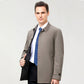 Blazer casual de corte recto para hombre