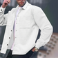 Chaqueta informal de color liso para hombre-👍estilo clásico, comodidad para el día a día.👔