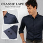 Camisa casual de manga larga para hombre