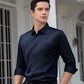 Camisa casual de manga larga para hombre