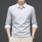 Camisa casual de manga larga para hombre