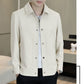 Chaqueta informal con botones para hombre