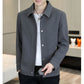 Chaqueta informal con botones para hombre