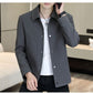 Chaqueta informal con botones para hombre