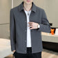 Chaqueta informal con botones para hombre