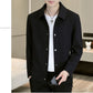 Chaqueta informal con botones para hombre