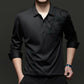 Camiseta de manga larga informal de moda para hombre