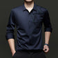 Camiseta de manga larga informal de moda para hombre