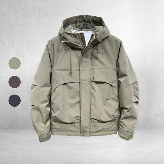 Chaqueta con capucha, cálida y cortavientos, para hombre, ideal para el invierno.