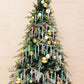 12 Piezas de Adornos de Hielos para Árbol de Navidad con Brillo